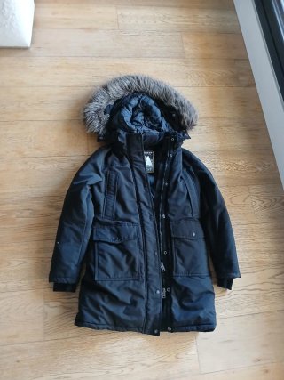 Chaqueta Superdry Expedition Talla S Negra y azul