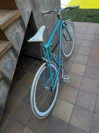 Bicicleta Fixie Celeste Vintage