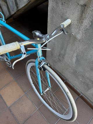 Bicicleta Fixie Celeste Vintage