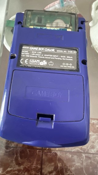Nintendo Game Boy Color Viola + Giochi