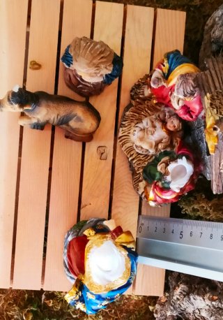 Figuras Belén - Nacimiento con piezas rotas