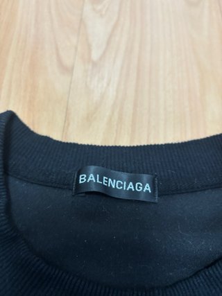 Sudadera Balenciaga BB Logo Niña Negra