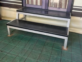 Escalera para mobil home
