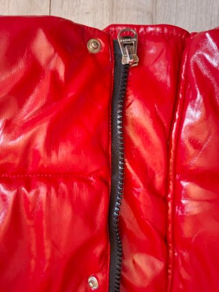 Cazadora roja  Terranova capucha Talla S