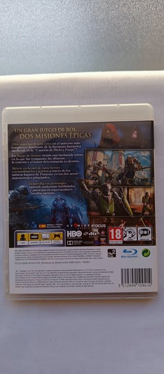 Juego de Tronos PS3 PAL España – RPG – Completo