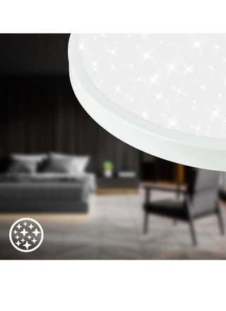 Lámpara LED Techo Decorativa Estrellas