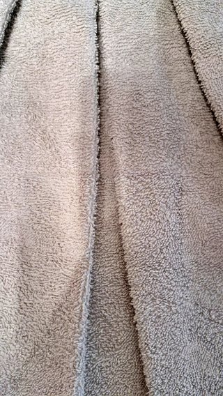 Asciughino in spugna da appendere