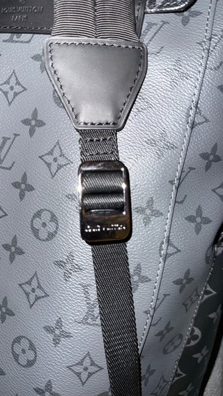 Mochila Louis Vuitton Negra y Gris
