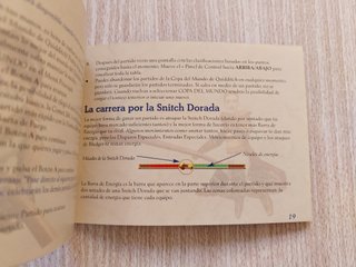 MANUAL HARRY POTTER QUIDDITCH ESPAÑOL GAME BOY
