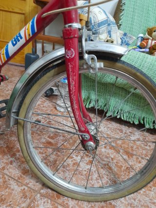 Bicicleta Infantil Vintage BH Roja