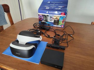 PlayStation VR PS4 Mega Pack + cámara + caja