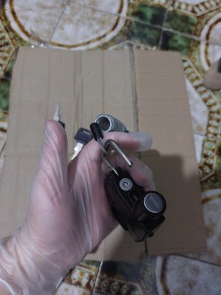 Candado Antirrobo Moto/Bici + Cable + 2 Llaves