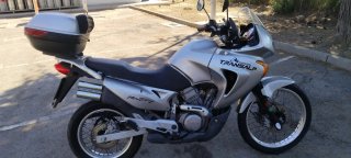 Honda touring plateada