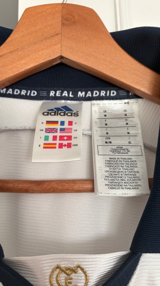 Camiseta Real Madrid Adidas Reedición autentica