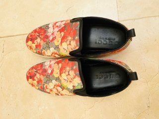 Gucci Mocasines Florales GG Talla 43