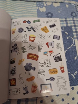 Stickerbook Entertainment 50 Pagine