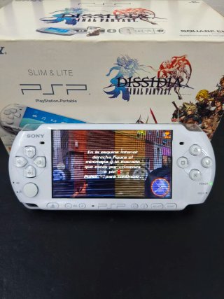 PSP Slim 3004 Blanca Con Caja 1 Año Garantía