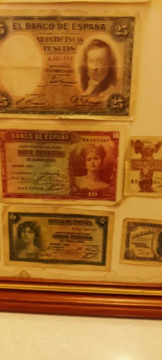 Billetes antiguos España