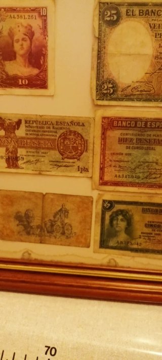 Billetes antiguos España