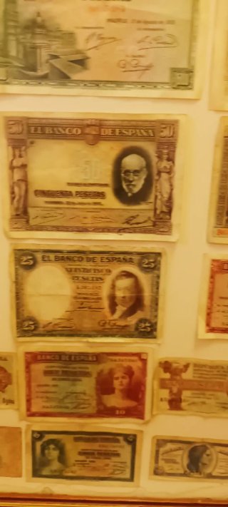 Billetes antiguos España