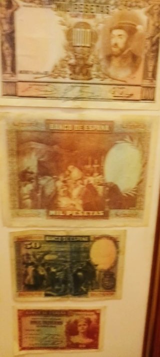 Billetes antiguos España