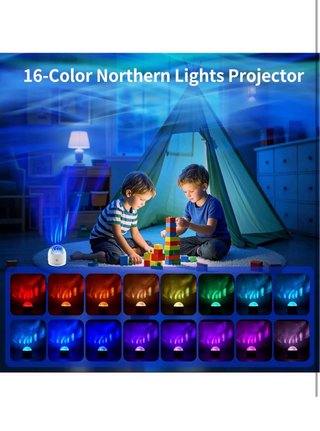 Lámpara Aurora Boreal LED con Mando