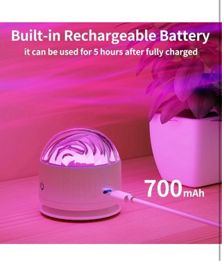 Lámpara Aurora Boreal LED con Mando