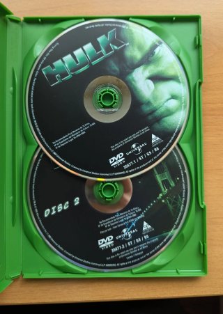 DVD Hulk Edición Especial 2 Discos