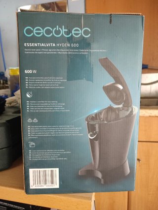 Cecotec Essentialvita Hyden 600 Exprimidor