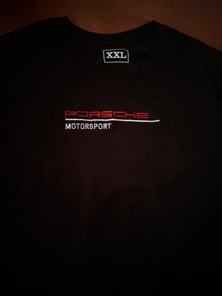 Camiseta Porsche Motorsport Negra
