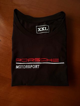 Camiseta Porsche Motorsport Negra