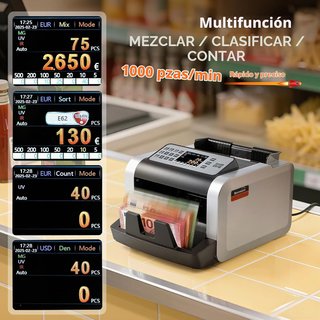 Contadora Bonvoisin Euro Detector Falsos