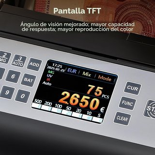 Contadora Bonvoisin Euro Detector Falsos