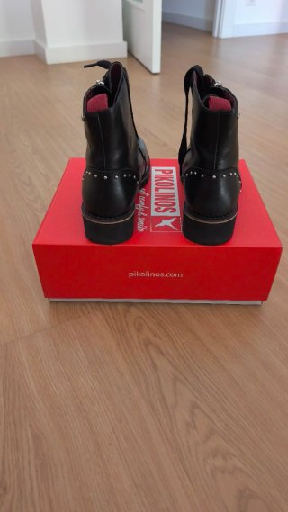 Botines Pikolinos Piel Negros Talla 39