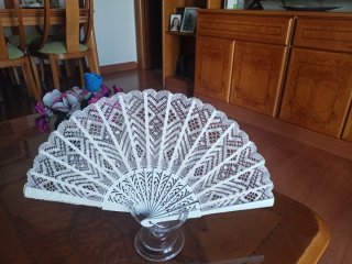 Abanico de bolillos 46 cm abierto