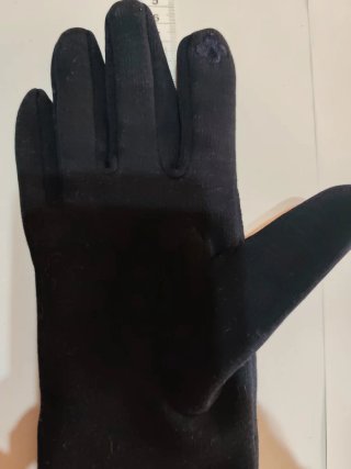 Guantes de invierno azul