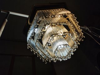 Lámpara de techo cristal 44cm diámetro 7 bombillas