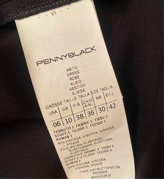 Abito tubino nero Pennyblack tg 42