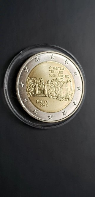 2€ Malta 2016 Ggantija FDC