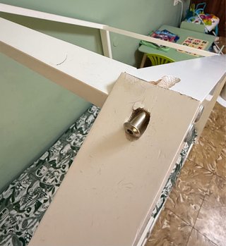 Cama nido infantil blanca madera