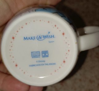 Lote 6 tazas desayuno cerámica