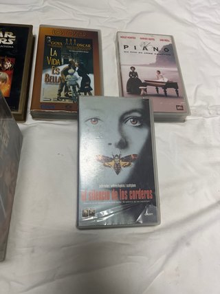 Lote 5 Películas DVD/VHS Star Wars