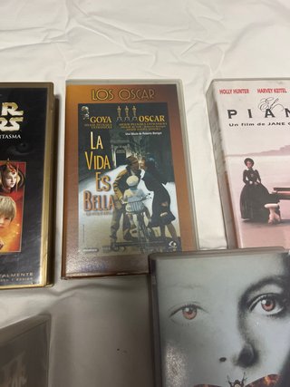 Lote 5 Películas DVD/VHS Star Wars
