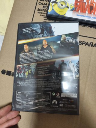 Lote 2 Películas DVD: G.I. Joe y Gru