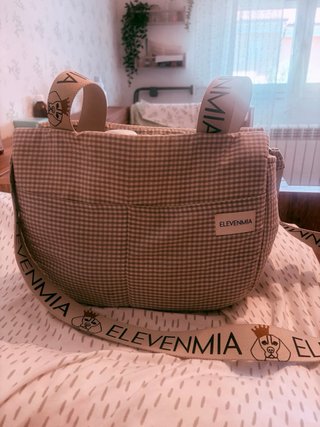 Bolso Carro Vichy Gris Elevenmia