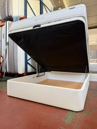 Canapé Tapizado tapa3D+colchón Flex Visco 150x190