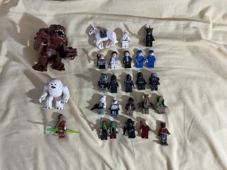 Lote Figuras Lego Star Wars y Señor Anillos