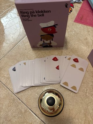 Juego de cartas infantil Ring the bell