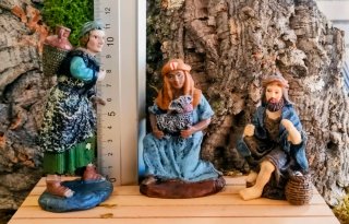 Figuras Belén - Pastores