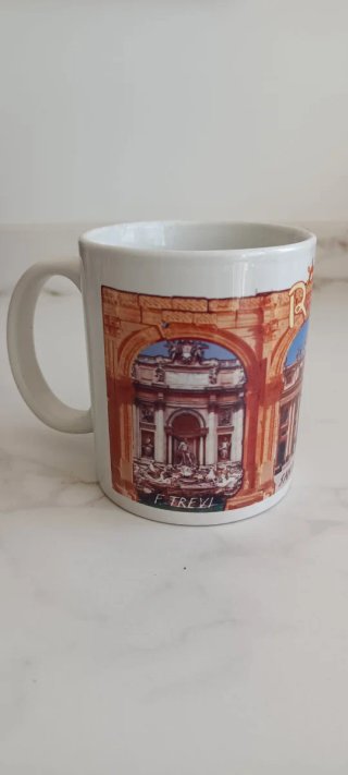 Taza Roma San Pietro cerámica